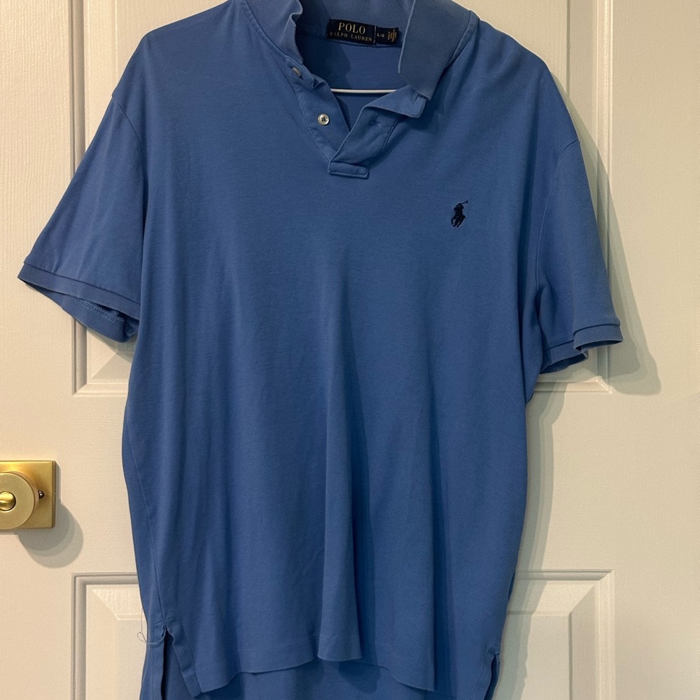 Ralph Lauren Classic Blue Polo Shirt